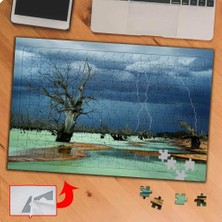 Asilmeydan Yeşil Su, Kurumuş Ağaç 99 Parça Puzzle YAPBOZ-P044