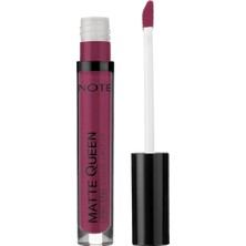 Matte Queen Lipstick 19 Berry Blast Kalıcı Likit Ruj, Mor