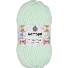 Kartopu Yumurcak Bebe (5 Adet) K560 Su Yeşili Elörgü Ipliği