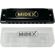 HN-10BK Siyah Örf Aletleri 10 Delikli Mızıka