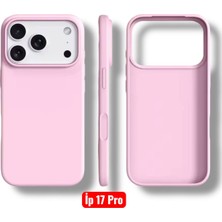 Bruntoo BR Iphone 17 Pro Uyumlu Kılıf Kamera Çıkıntılı Yumuşak Silikon Içi Kadife Lansman Kapak .