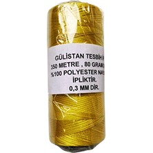 Makaralı... Sarı Renk Tesbih ipi... 350 Metre... 80 Gramdır