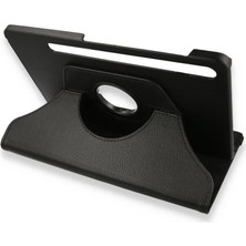 Magicool Samsung Galaxy X800 Tab S8 Plus 12.4 Kılıf 360 Tablet Deri Kılıf - Siyah