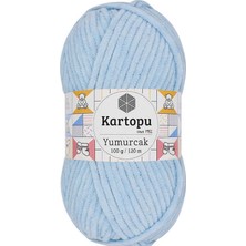 Kartopu Yumurcak Bebe (5 Adet) K523 Bebe Mavisi El Örgü Ipliği