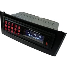 Kingvin Linea Punto Oto Teyp Bulutut USB Aux Çerçevesıyle Mp3 Çalar