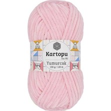 Kartopu Yumurcak Bebe (5 Adet) K768 Açık Pembe El Örgü Ipliği