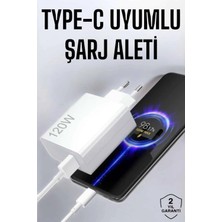 HERŞEYBURDAMODA Type-C 120W Şarj Aleti Hızlı Şarj Turbo