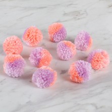 Almira Butik Kartopu Ikiz Pompon - DU0012