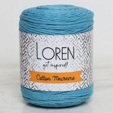 Almira Butik Loren Cotton Macrame Turkuaz - R087 - 34376