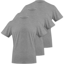 Septemmart (3'lü Paket) Bisiklet Yaka Erkek Slim Fit Basic T-Shirt %100 Pamuk