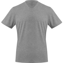 Septemmart %100 Pamuklu V Yaka Slim Fit Basic Erkek T-Shirt