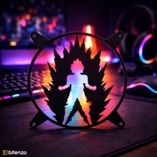 Alev Desenli Kasa Fan Kapağı 120MM