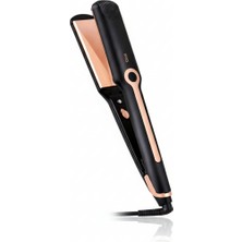 Teknosoft Center Raks Petty Saç Düzleştirici 55 Watt Seramik Kaplama LED Gösterge Iyonizer Özellikli