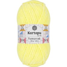 Kartopu Yumurcak Bebe (5 Adet) K333 Sarı Renk El Örgü Ipliği