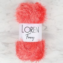 Almira Butik Loren Furry Nar Çiçeği El Örgü Ipi - RF017 - 34051