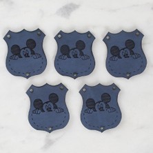 Almira Butik Loren Crafts Figürlü Deri Arma 5 Adet - 1577