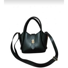 Berphalle Tek bölmeli fermuarsız kadın el ve Omuz Çantası