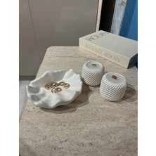 Elmessa 3 Parçalı Dekor Ürünleri(Verniklidir)