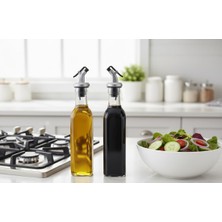 Gfc Life Store Sızdırmaz Yağdanlık Başlığı ve Şişe Tıpası - Kapaklı Zeytinyağı, Sirke, Şurup ve Içki Şişesi Tıpası - Sızdırmaz Silikon Contalı Profesyonel Dökücü Uç
