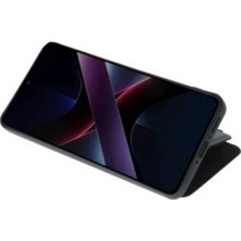 AHK Tekno Poco X7 Pro Uyumlu Renkli Yumuşak Kapaklı Kılıf / Ekran Koruyucu