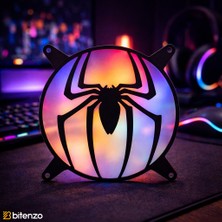 Örümcek Desenli Kasa Fan Kapağı 120MM