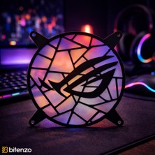 Rog Logolu Kasa Fan Kapağı 120MM