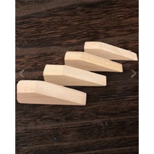 Royal Hediyelik Kapı Stoperi, Kapı Tutucu, Kapı Takozu, Kaydırmaz Aparatlı Oval 4 Adet Verniksiz