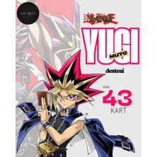 Kartopya Yu-Gi-Oh! Yugi Muto Destesi 43 Kart Anime Baskı Yugioh