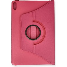 Magicool Huawei Honor Pad X9 11.5 Kılıf 360 Tablet Deri Kılıf - Pembe
