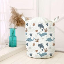 Gfc Life Store Oyuncak Saklama Kutusu Kirli Çamaşır Piknik Sepeti Katlanır Düzenleyici Keçe Model 40037