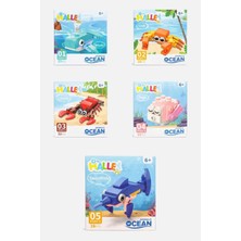 Oyunsal Mini Deniz Canlıları Yapı Blok Oyuncağı (6+ Yaş) – 1 Adet