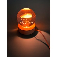 Loacandleco Renk Değiştiren Bulut Cam Küre