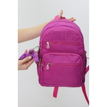 Sevimli Peluş Figürlü Günlük Kadın Sırt Çantası Şık, Kullanışlı, Okula ve Seyahate Uygun Yeni Sezon