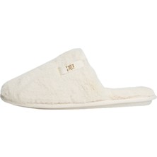 Tommy Hilfiger Kadın Th Suni Kürk Lux Ev Terliği