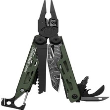 Signal Multitool - Green Topo Blade
