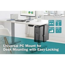 Assmann Masa Montajı Için Evrensel Bilgisayar Tutucu