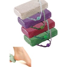 4 Adet Topuk Taşı Ayak Bakımı Ponza Taşı Topuk Törpüsü