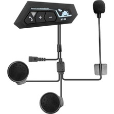 BT22 Intercom Motosiklet Kask Kulaklık Bluetooth 5.0