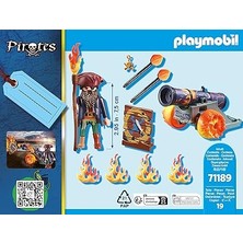 Of The Carribean 71189 Korsan ve Ateş Topu, Çok Renkli