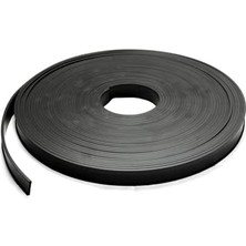5 Metre Şerit Mıknatıs Magnet -Esnek Manyetik Şerit -12MM Genişlik -1mm Kalınlık- Arkası Yapışkansız