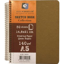 Schoeller A5 140GR 50 Ypr Sketchbook Collectıon ALX-9659