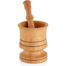 Ağacından Ahşap Havan Deforme Olmayan Yaşam Boyu Garantili Özel Ağaç Sarımsak Ceviz Döğücü