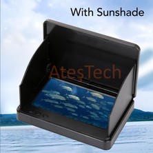 AteşTech Olta Kamerası 4.3 Inç Hd Ekranlı | 220° Geniş Açılı | 10000 Mah Bataryalı Sualtı Balık Bulucu