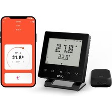 Akıllı Oda Termostatı Kablosuz Kombi Kontrolü V5