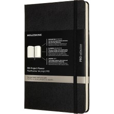 Pro Proje Planlayıcı L Boy Siyah Sert Kapak