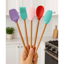 Bulut 5 Li Silikon Spatula Set