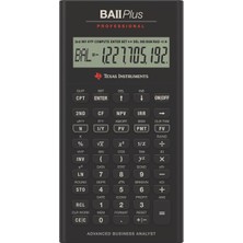 Instruments Ba Iı Plus Professional Finansal Hesap Makinesi