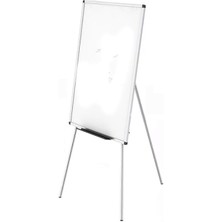 Ayaklı Beyaz Yazı Tahtası 60X85 cm Teleskobik Ayaklı 1 Adet Alüminyum Kolay Silinebilir Ergomik Beyaz Yazı Tahtası
