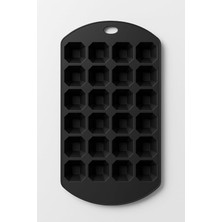 Silikon Piramit Buz Kalıbı 24 Bölmeli Buzluk Kalıbı Ikili Set Esnek Kolay Çıkartılabilir Gıda Uyumlu Malzeme Buz Yapma Dondurucu Uyumlu 2 Adet