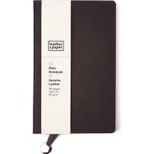 & Paper LP1037 Defter, Kahverengi, Çizgisiz